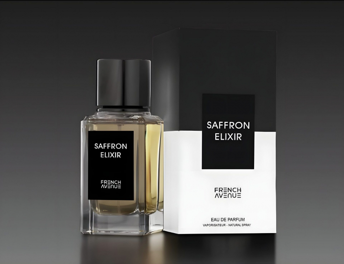 Parfum Saffron Elixir, French Avenue by Fragrance World, apa de parfum 100 ml, unisex - inspirat din Crystal Saffron by Matiere Premiere [3]
