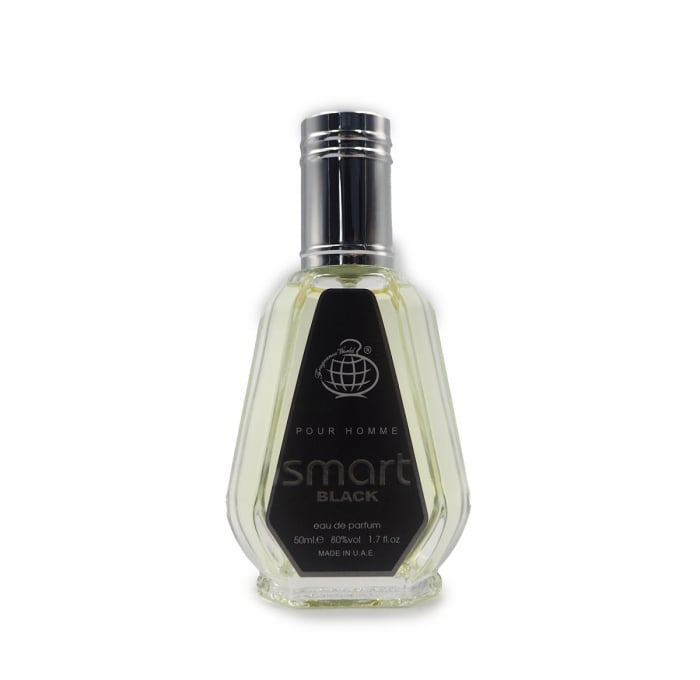 Parfum Smart Black, Fragrance World, apa de parfum 50 ml, barbati