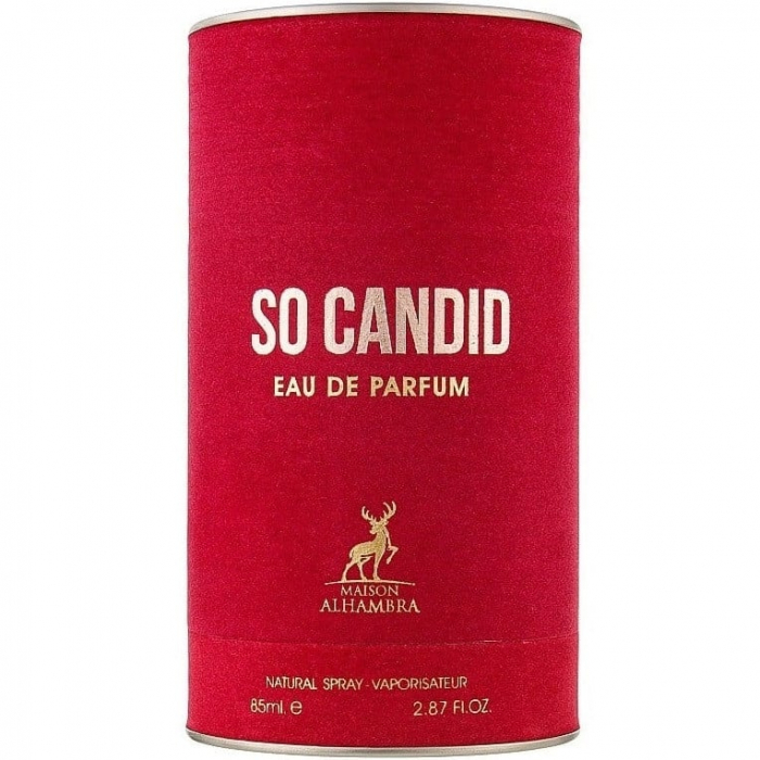 Parfum So Candid, Maison Alhambra, apa de parfum 85 ml, femei - inspirat din So Scandal by JP Gaultier [3]