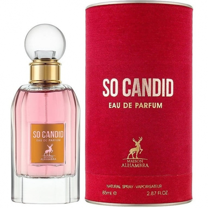 Parfum So Candid, Maison Alhambra, apa de parfum 85 ml, femei - inspirat din So Scandal by JP Gaultier [2]