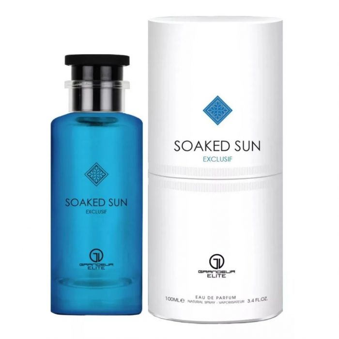 Parfum Soaked Sun, Grandeur Elite, apa de parfum 100 ml, unisex - inspirat din Louis Vuitton Afternoon Swim [3]