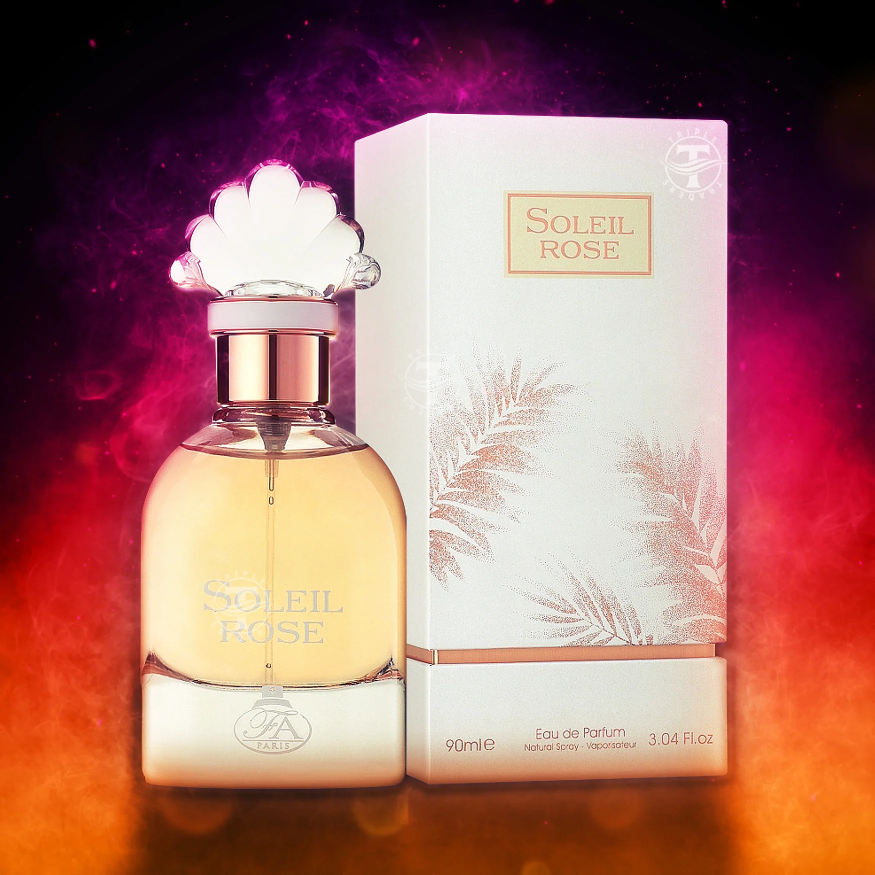 Parfum Soleil Rose, Fragrance World, apa de parfum 100 ml, femei [3]