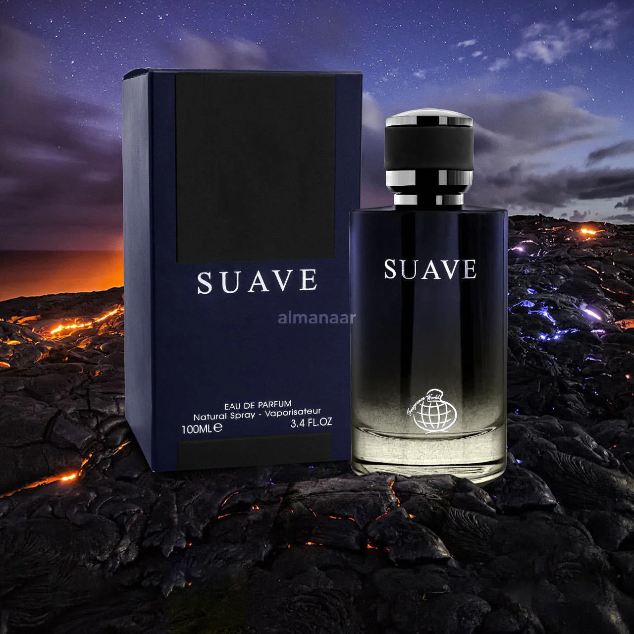 Parfum Suave, Fragrance World, apa de parfum 100 ml, barbati - inspirat din Sauvage by Dior [5]