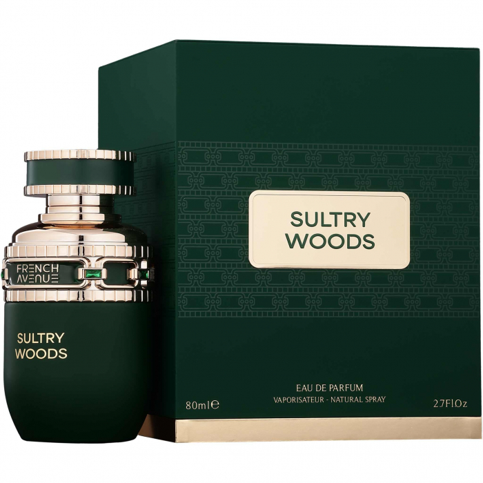 Parfum Sultry Woods, Fragrance World, apa de parfum 80 ml, unisex - inspirat din Shem by Nishane [2]
