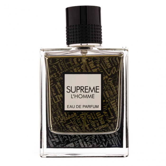 Parfum Supreme L  Homme, Fragrance World, apa de parfum 100 ml, barbati - inspirat din L,  Homme Ideal by Guerlain