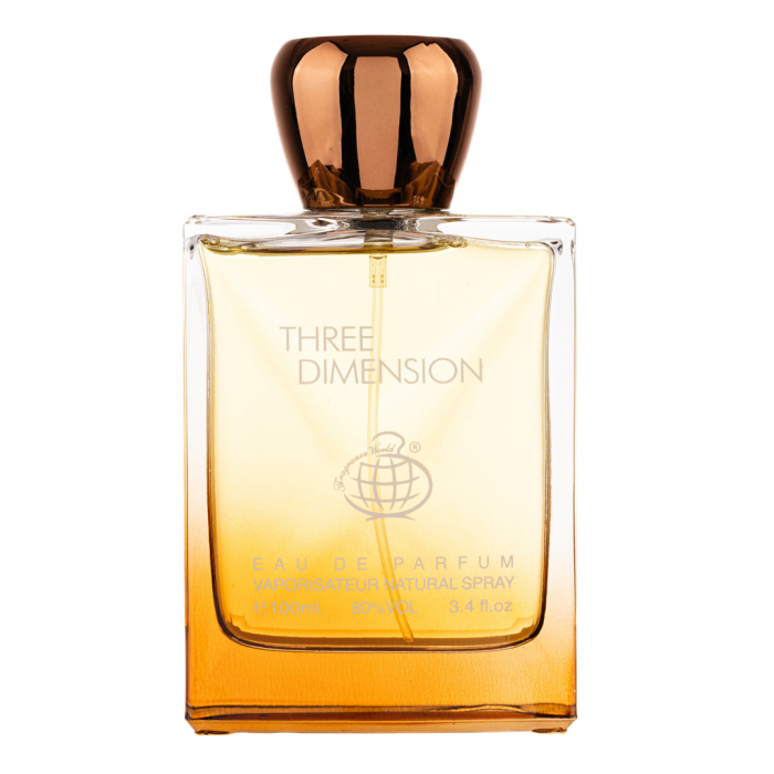 Parfum Three Dimension, Fragrance World, apa de parfum 100 ml, barbati - inspirat din Terre D, Hermes by Hermes