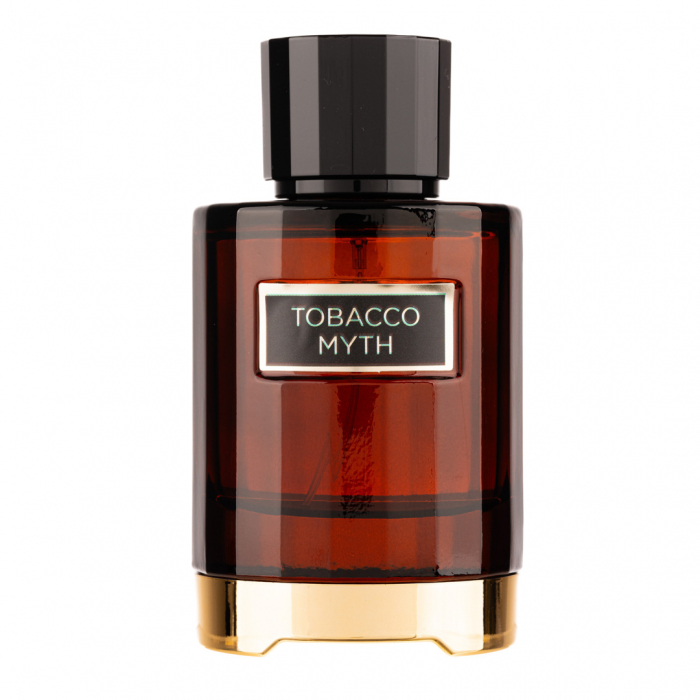 Parfum Tobacco Myth, Fragrance World, apa de parfum 100 ml, unisex - inspirat din Mystery Tobacco by Carolina Herrera
