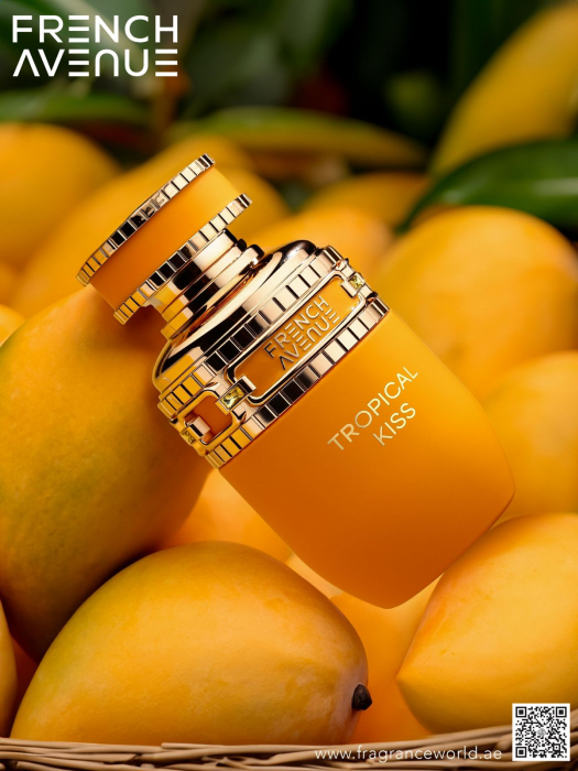 Parfum Tropical Kiss, French Avenue by Fragrance World, apa de parfum 80 ml, femei - inspirat din Soleil de Jeddah by Mango Kiss Stéphane Humbert Lucas [3]
