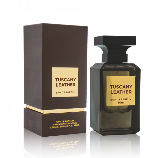 Parfum Tuscany Leather, Fragrance World, apa de parfum 80 ml, unisex - Inspirat din Tuscan Leather by Tom Ford [2]
