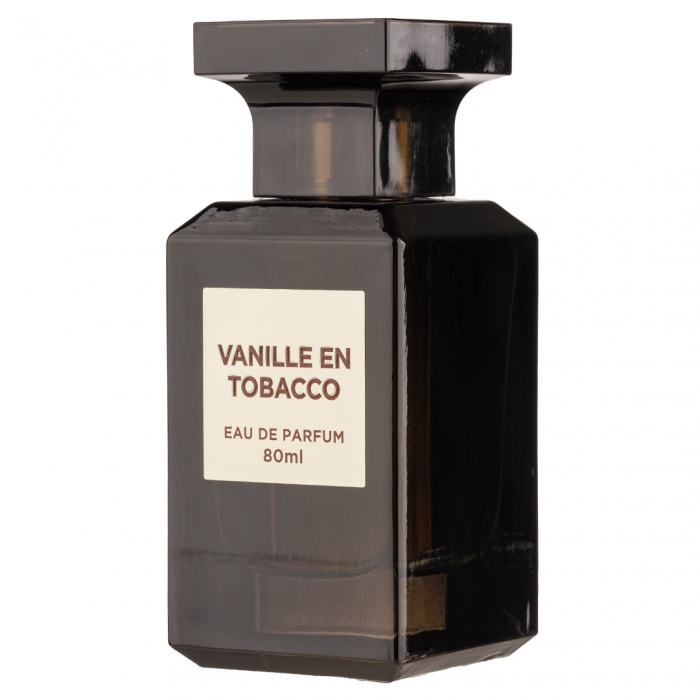 Parfum Vanille En Tobacco, Fragrance World, apa de parfum 80 ml, unisex - inspirat din  Tobacco Vanille by Tom Ford [3]