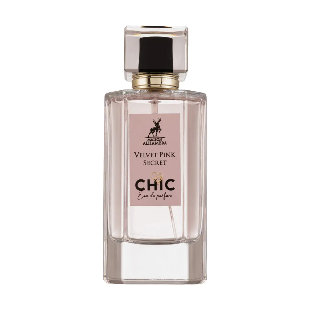 Parfum Velvet Pink Secret Chic, Maison Alhambra, Apa De Parfum 100 Ml, Femei - Inspirat Din Love By Victoria S Secret