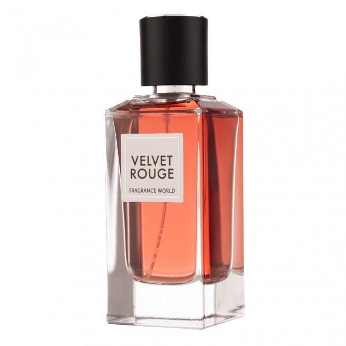 Parfum Velvet Rouge, Fragrance World, apa de parfum 100 ml, femei - inspirat din Rouge Velours by Yves Saint Laurent [3]