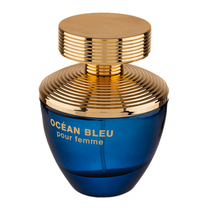 Parfum Versus Ocean Bleu Femme, Fragrance World, apa de parfum 100 ml, femei - inspirat din Dylan Blue Pour Femme by Versace [4]