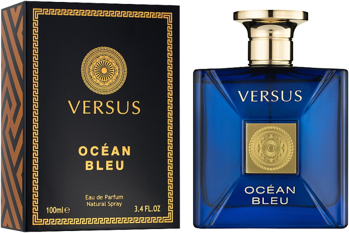 Parfum Versus Ocean Bleu, Fragrance World, apa de parfum 100 ml, barbati - inspirat din Dylan Blue by Versace [2]