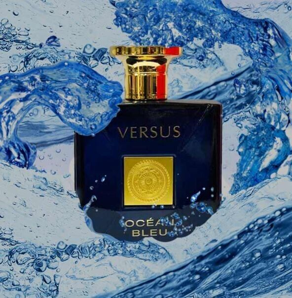 Parfum Versus Ocean Bleu, Fragrance World, apa de parfum 100 ml, barbati - inspirat din Dylan Blue by Versace [4]