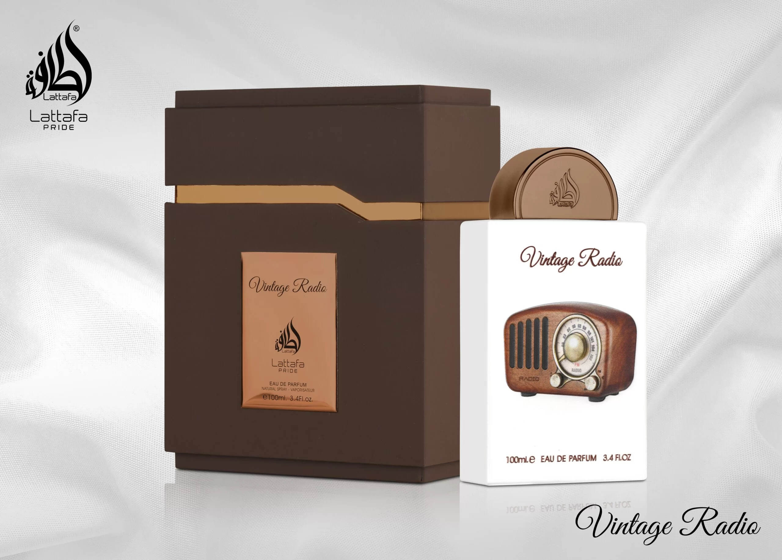 Parfum Vintage Radio, Lattafa, apa de parfum 100 ml, unisex [3]
