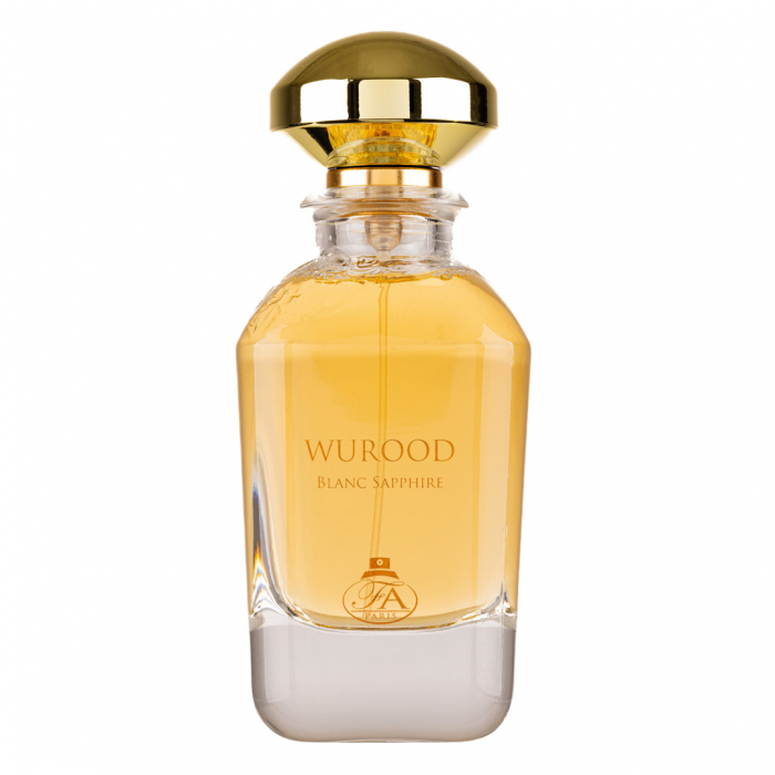 Parfum Wurood Blanc Sapphire, Fragrance World, apa de parfum 100 ml, unisex - inspirat din Limited 7I by Widian