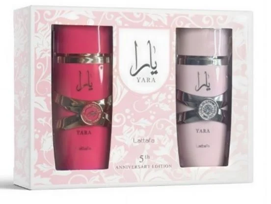 Set Cadou Yara apa de parfum 100 ml + Yara Candy, Lattafa, apa de parfum 100 ml, femei