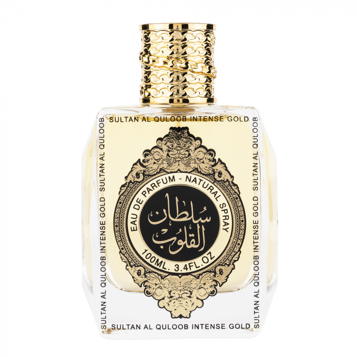 Sultan Al Quloob Intense Gold, apa de parfum 100 ml, unisex [1]