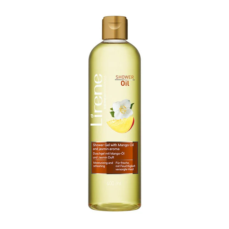 Lirene - Gel de dus cu ulei de Mango si Iasomie, 400 ml