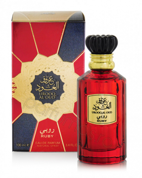 Lattafa Urooq al Oud Ruby, apă de parfum 100 ml, femei [2]