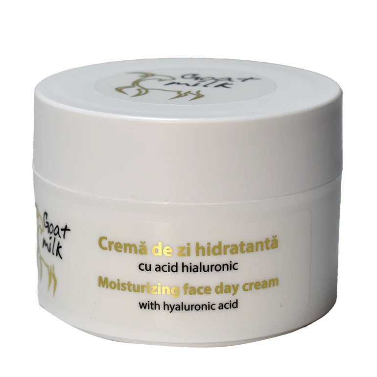 Vellie - Crema hidratanta de zi cu extract din lapte de capra si acid hialuronic, 50ml [3]