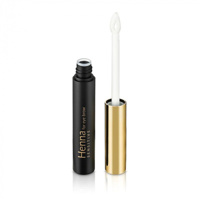 Vopsea crema pentru sprancene Renovital, Negru, Henna Sensitive, 6ml [3]