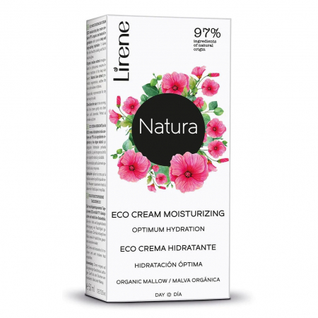 Produse de ingrijire - Crema de zi Lirene Natura, cu efect de hidratare, cu extract de nalba