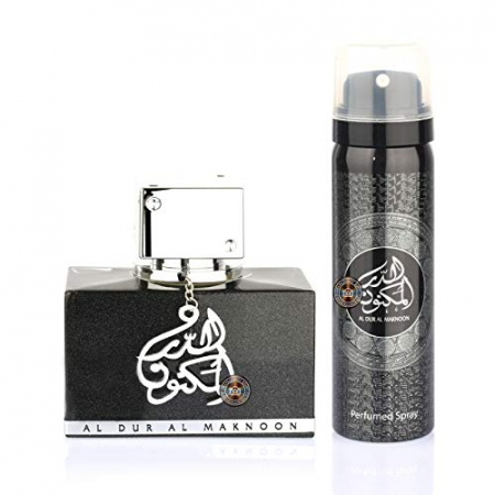 Set Al Dur Al Maknoon Sillver, apa de parfum 100 ml + deodorant 50 ml [0]