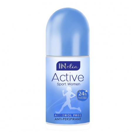 Produse cosmetice - Deodorant antiperspirant roll on Revers Inelia Active pentru femei, 50 ml