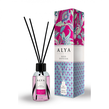 Noutăți - Deodorant de Camera Sweet Splash, Alya, Reed Diffuser 100 ml