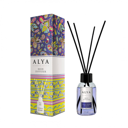 Noutăți - Deodorant de Camera Violet Bomb, Alya, Reed Diffuser 100 ml