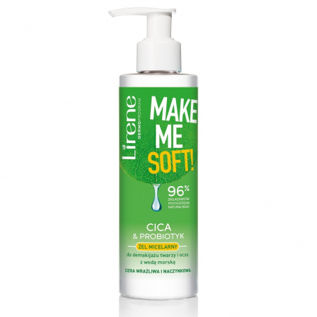 Produse cosmetice - Gel demachiant curatare faciala, Make Me, Cica, 190ml