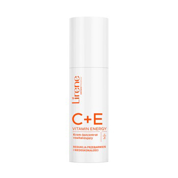 Produse cosmetice - Lirene C+D+E - Crema concentrata C+E - efect revitalizant, 40ml
