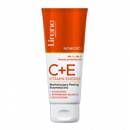 Produse cosmetice - Lirene C+D+E - Peeling enzimatic C+E - efect revitalizant, 75ml