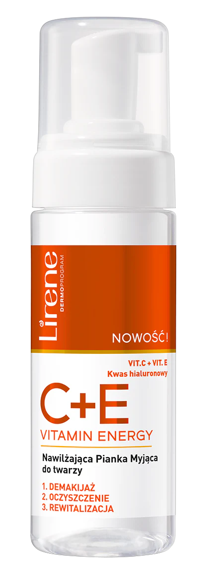 Lirene C+D+E - Spuma de curatare C+E - efect de hidratare, 150ml [1]