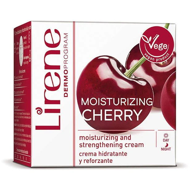 Produse cosmetice - Lirene - Crema hidratanta cu Cirese, zi si noapte, 20 + 50ml