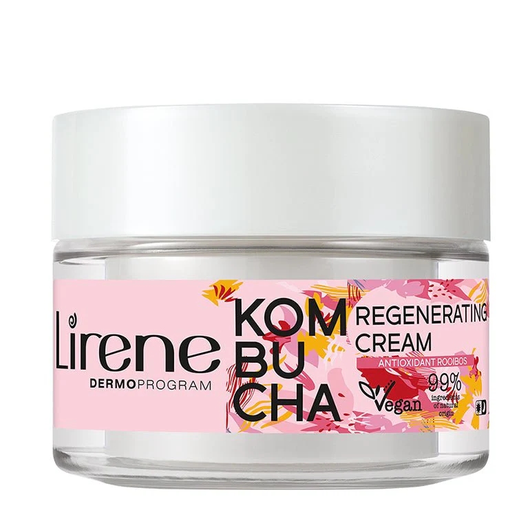 Noutăți - Lirene Kombucha - Crema regeneratoare ECO, 50 ml