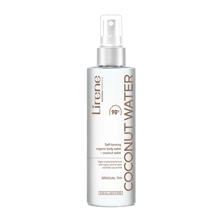 Noutăți - Lirene Perfect Tan - Apa de corp autobronzanta. Formula vegana, 200 ml