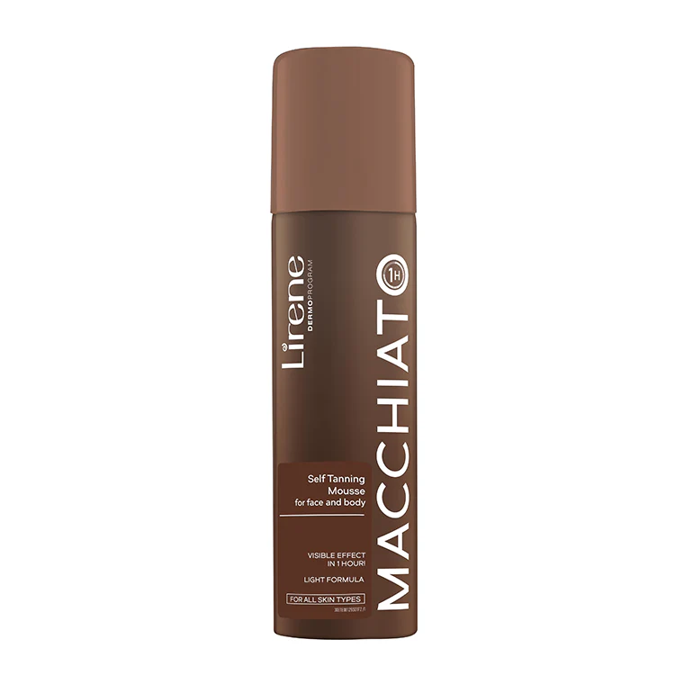 Noutăți - Lirene Perfect Tan - Spuma autobronzanta fata si corp Macchiato, 150 ml