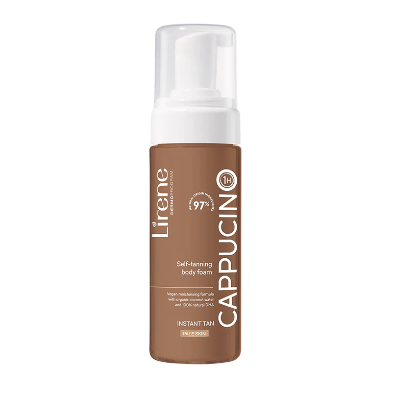 Produse cosmetice - Lirene - Spuma autobronzanta Cappucino, 150ml
