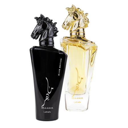 Pachete - Pachet 2 parfumuri best seller, Maahir 100 ml si Maahir Black 100 ml