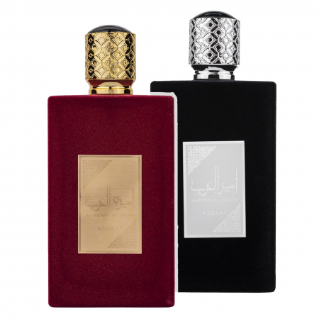 Parfumuri bărbați - Pachet 2 parfumuri, Ameerat Al Arab 100 ml si Ameer Al Arab Black 100 ml - Ard Al Zaafaran