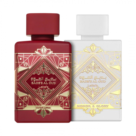 Parfumuri bărbați - Pachet 2 parfumuri Badee Al Oud Sublime 100 ml si Badee Al Oud Honor & Glory 100 ml