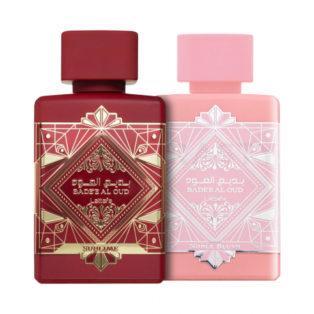 Parfumuri bărbați - Pachet 2 parfumuri Badee Al Oud Sublime 100 ml si Badee Al Oud Noble Blush 100 ml