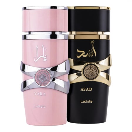 Cele mai apreciate - Pachet 2 parfumuri best seller, Yara 100 ml si Asad 100 ml