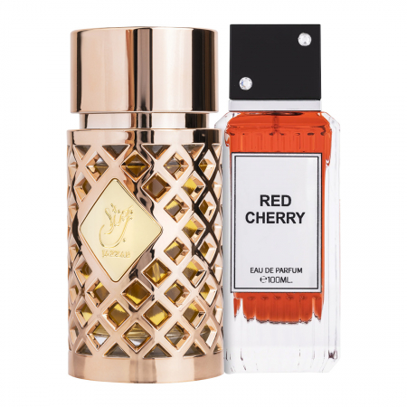Ard Al Zaafaran - Pachet 2 parfumuri Jazzab Gold 100 ml si Red Cherry 100 ml