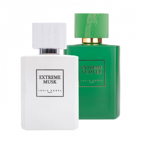 Pachete - Pachet 2 parfumuri, Louis Varel Extreme Musk 100 ml si Extreme Vetiver 100 ml