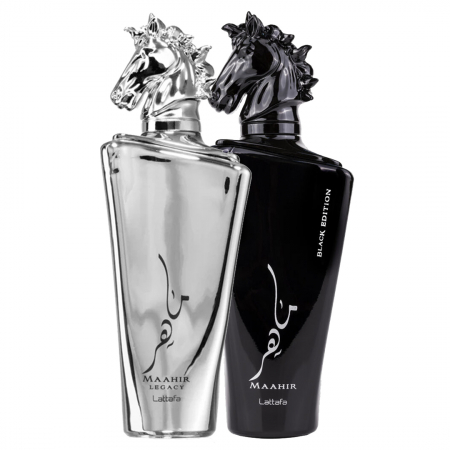 Clone - Pachet 2 parfumuri, Maahir Legacy 100 ml si Maahir Black 100 ml
