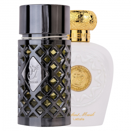 Parfumuri sezonul rece - Pachet 2 parfumuri Opulent Musk 100 ml si Jazzab Silver 100 ml